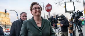 Die frühere Bundesbauministerin Klara Geywitz kandidiert nicht mehr als stellvertretende SPD-Bundesvorsitzende. (Archivbild)