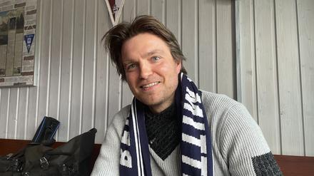 2. Vorsitzender des Fußballvereins Berolina Mitte Tilmann Häußler.