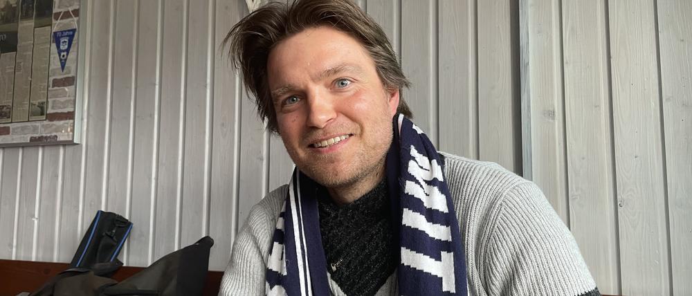 2. Vorsitzender des Fußballvereins Berolina Mitte Tilmann Häußler.