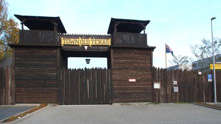 Die „Old Texas Western Town“ in Berlin-Spandau.