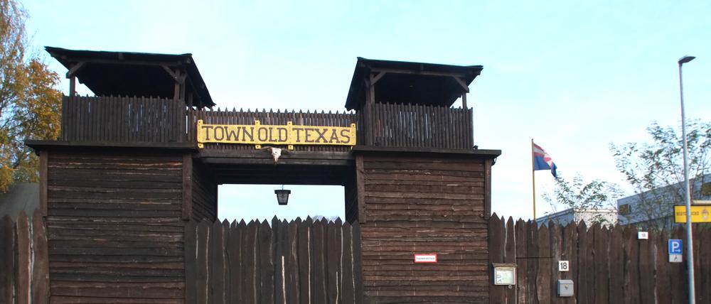 Die „Old Texas Western Town“ in Berlin-Spandau.