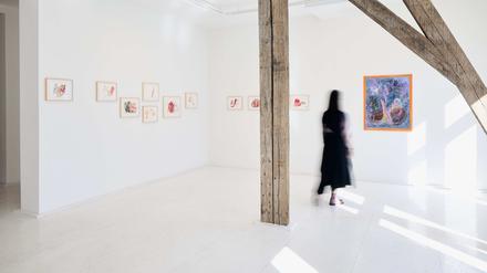 Ausstellung „Isolated Bodies, Waiting for a Touch“ in der Berliner Galerie Hua International.