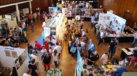 Ein Foto vom Comicfestival München 2019.