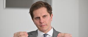 Justizminister Benjamin Grimm, SPD.