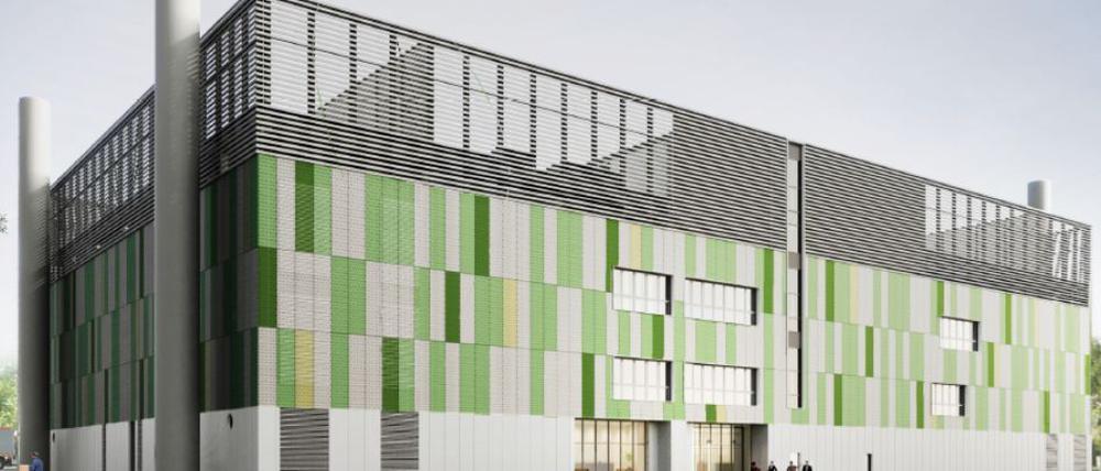Das künftige Virtus Datacenter im Marienpark.