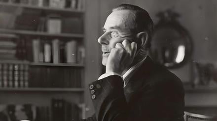 Thomas Mann am Schreibtisch