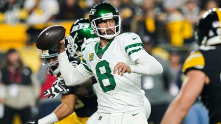 Trägt zukünftig wohl das gelb und schwarz der Pittsburgh Steelers: Quarterback Aaron Rodgers. 