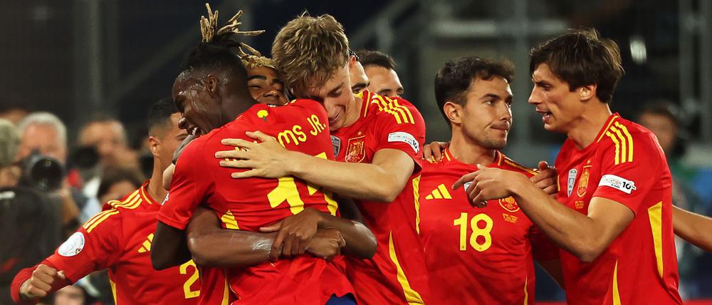 Spanien steht im Finale der Nations League.