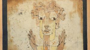Paul Klee, Angelus Novus, 1920, Ölpause und Aquarell auf Papier, 31,8 x 24,2 cm, Jerusalem, Israel Museum. Schenkung von Fania und Gershom Scholem, Jerusalem; John Herring, Marlene und Paul Herring, Jo Carole und Ronald Lauder, New York © The Israel Museum, Jerusalem, Elie Posner