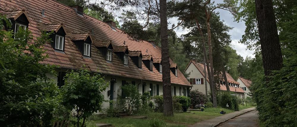 Waldsiedlung an der Krummen Lanke.