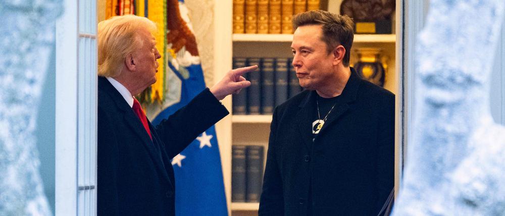 Bye Bye Bromance! Elon Musk und Donald Trump haben sich voneinander entfremdet.
