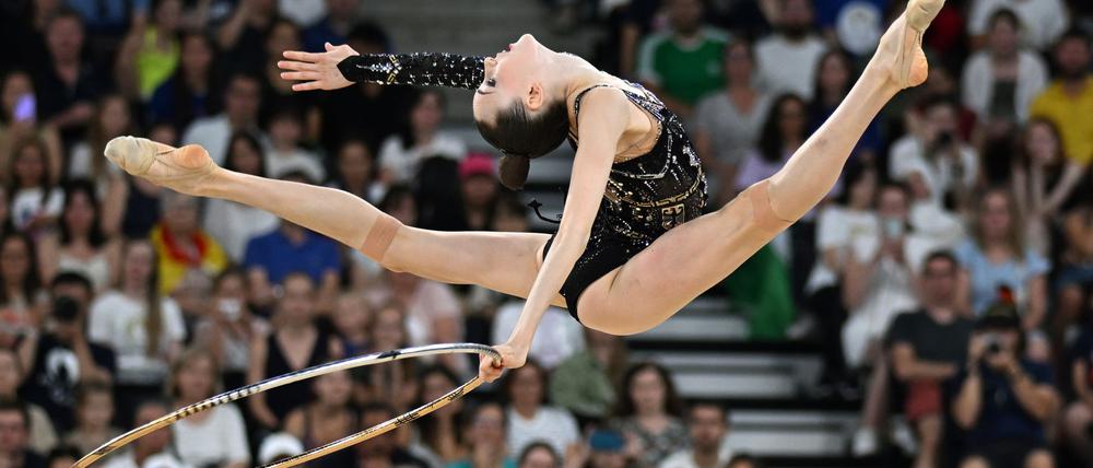 Steht bei den EM in drei Finals: Darja Varfolomeev.