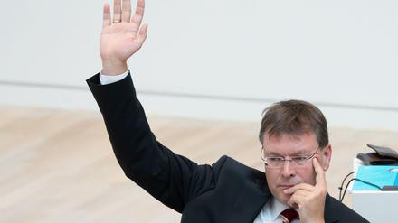 Der Brandenburger BSW-Landtagsabgeordnete Sven Hornauf sieht noch Änderungsbedarf am Haushalt. (Archivbild)
