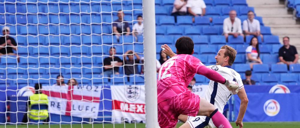 Englands Kapitän Harry Kane erlöste seine Mannschaft mit dem 1:0 gegen den Fußball-Zwerg Andorra.