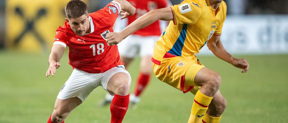 Österreich und Rumänien lieferten sich einen harten Fight in der WM-Qualifikation.