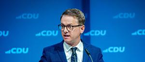 CDU-Generalsekretär Linnemann pocht auf einen Umbau des Bürgergeldes. (Foto-Archiv)