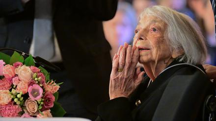 Wie und wo in Berlin künftig an Margot Friedländer erinnert wird, ist noch offen. (Archivbild)