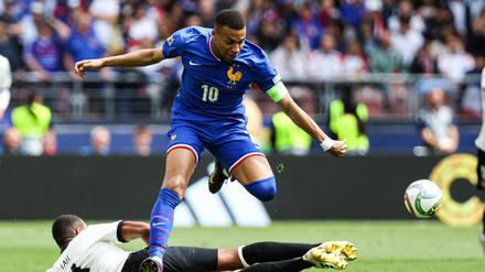 Kylian Mbappe brachte Frankreich mit 1:0 in Führung.