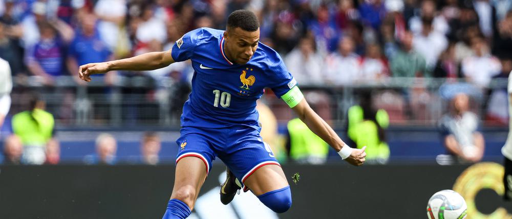 Kylian Mbappe brachte Frankreich mit 1:0 in Führung.