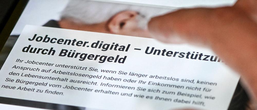2,9 Millionen Haushalte beziehen nach Angaben der Bundesagentur für Arbeit Bürgergeld-Leistungen. (Archivfoto)