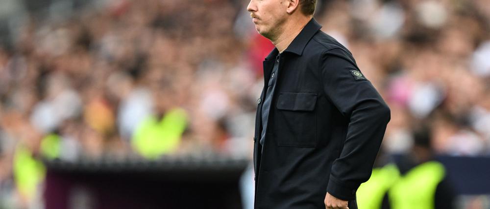 Nagelsmann sah die nächste Niederlage seines Teams.