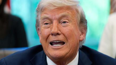 Trump begründete die Einreisebeschränkungen vor allem mit Sicherheitsbedenken. (Archivbild)