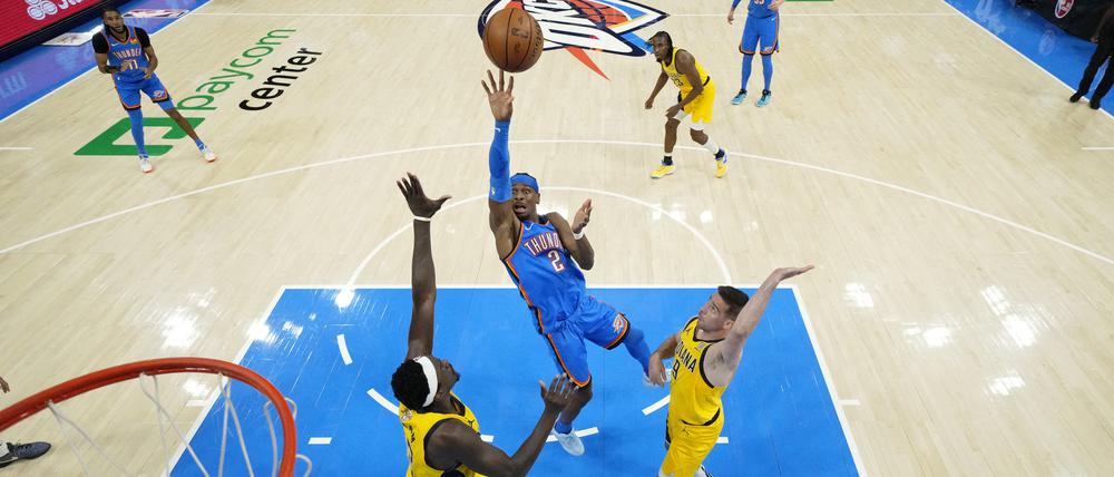 OKCs Shai Gilgeous-Alexander war mal wieder nicht zu stoppen.