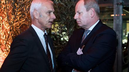 Jens Hanefeld (rechts) wird neuer deutscher Botschafter in den USA