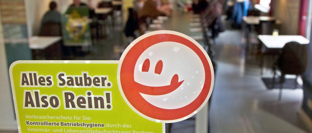 Ein Gesetz sollte die Hygiene in Restaurants kennzeichnen.