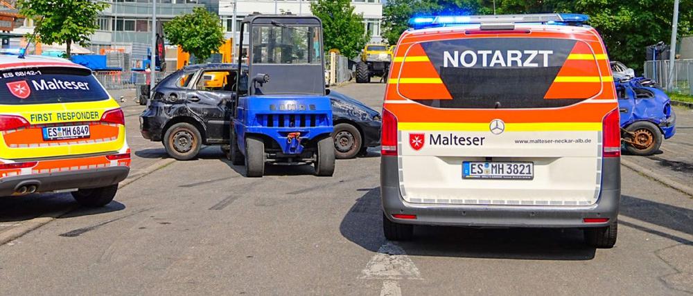 Unter den Verletzten gibt es auch Kinder. 