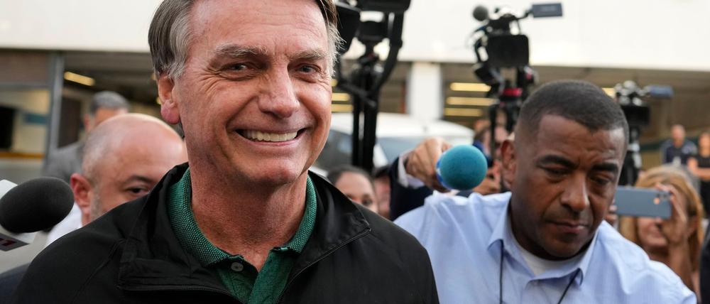 Dem ehemaligen Präsidenten von Brasilien, Jair Bolsonaro, wird von der Justiz unter anderem ein versuchter Staatsstreich vorgeworfen. (Archivbild)