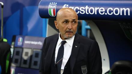 Für Italiens Luciano Spalletti war es der vorerst letzte Auftritt als Nationaltrainer.