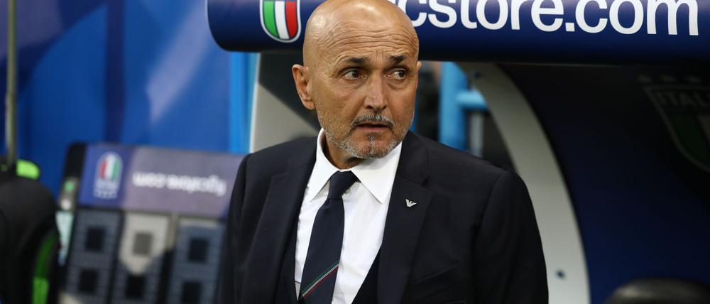 Für Italiens Luciano Spalletti war es der vorerst letzte Auftritt als Nationaltrainer.