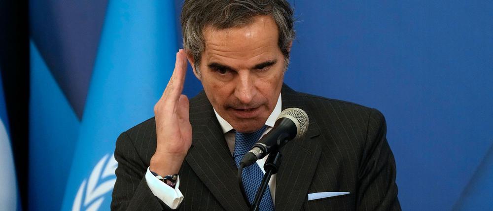 IAEA-Chef Grossi: Iranische Atomanlagen würden eine „sehr, sehr zerstörerische Kraft erfordern, um sie zu beschädigen“ . (Archivbild)
