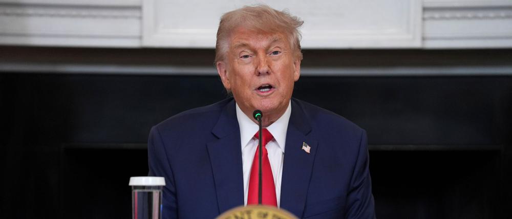 Trump hat sich für ein drastisches Vorgehen in Kalifornien entschieden.