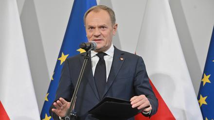 In der Defensive: Polens Regierungschef Donald Tusk