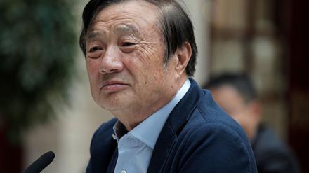 Huawei liegt laut Gründer Ren Zhengfei bei Chips noch eine Generation hinter den USA zurück. (Archivbild). 