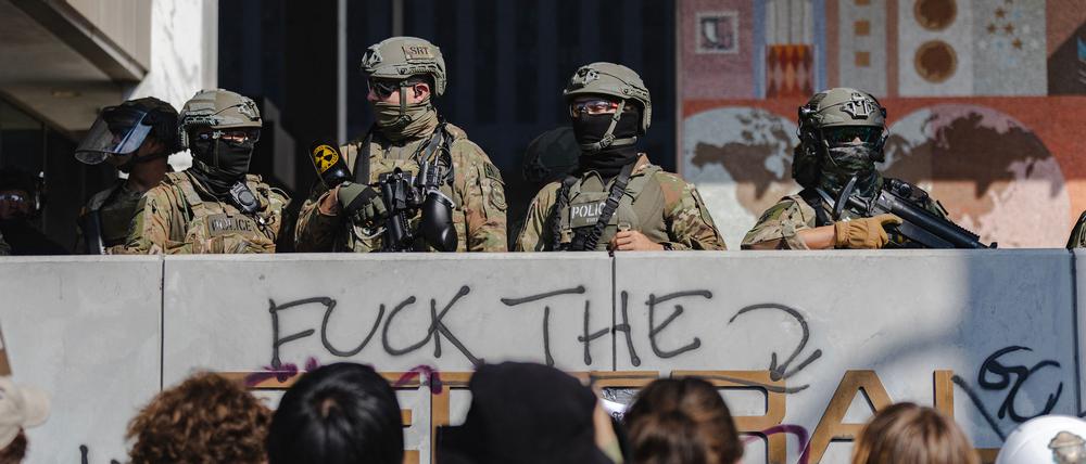 Die Nationalgarde in L.A. 