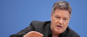 24.02.2025, Berlin: Robert Habeck (Bündnis 90/Die Grünen), damaliger Bundesminister für Wirtschaft und Klimaschutz und Kanzlerkandidat, gibt im Haus der Bundespressekonferenz eine Pressekonferenz.