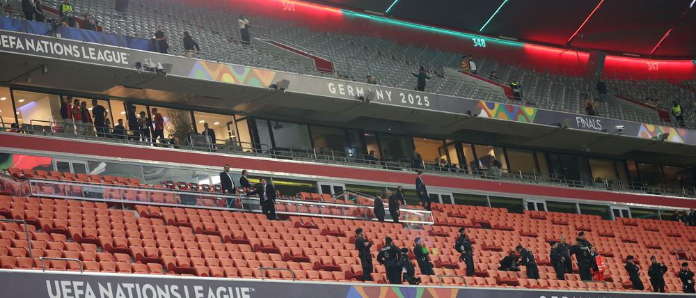 Ein Unfall hat das Nations-League-Finale überschattet.