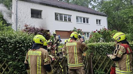 50 Feuerwehrleute waren mit den Löscharbeiten beschäftigt.