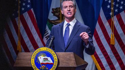 Der kalifornische Gouverneur Gavin Newsom.