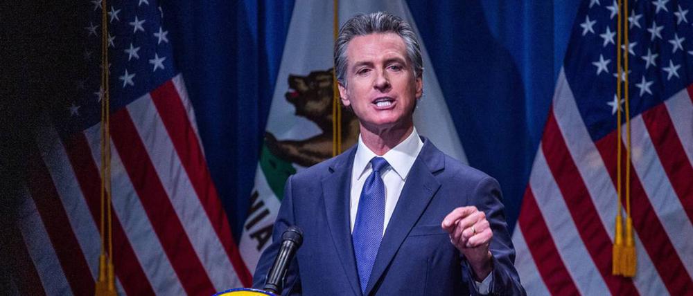 Kaliforniens Gouverneur Gavin Newsom