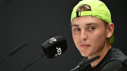 Justin Engel bestreitet am Donnerstag sein Achtelfinale in Stuttgart.