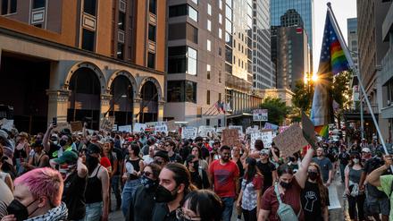Demonstration in Austin, Texas.