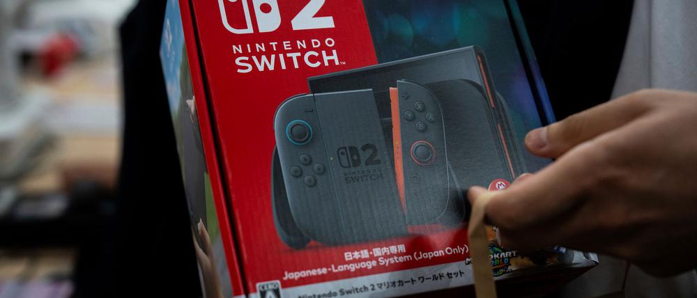 Schon die Vorbestellungen der Switch 2 waren schnell ausgeschöpft. (Archivbild)