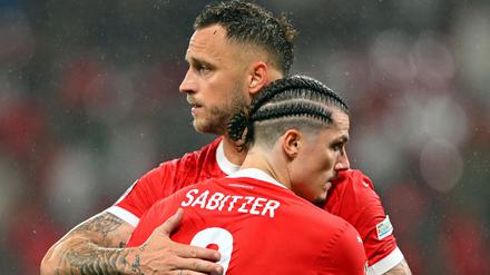 Marcel Sabitzer und Marko Arnautovic reagierten schockiert auf die Ereignisse in Graz. 