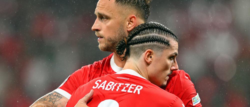 Marcel Sabitzer und Marko Arnautovic reagierten schockiert auf die Ereignisse in Graz. 