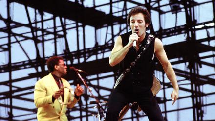 Von der FDJ eingeladen. Bruce Springsteen in Weißensee.