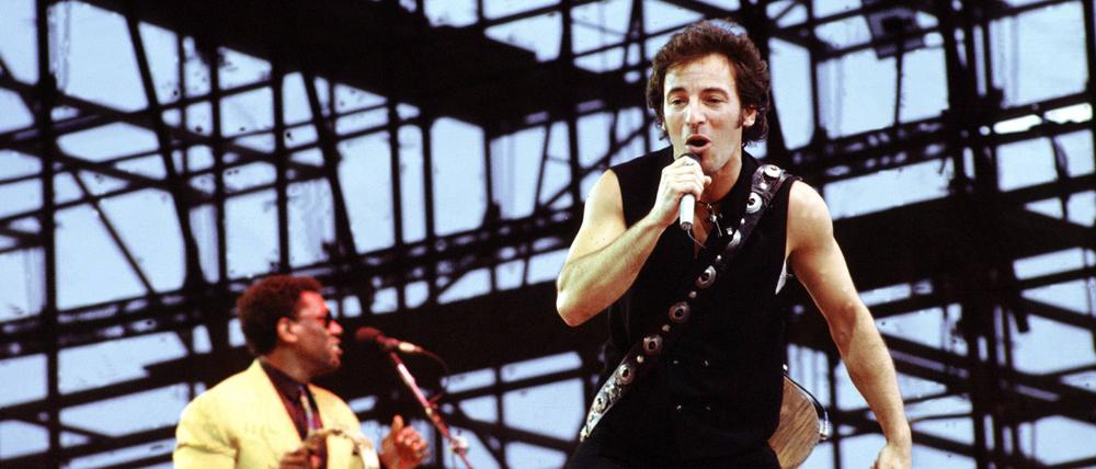 Von der FDJ eingeladen. Bruce Springsteen in Weißensee.
